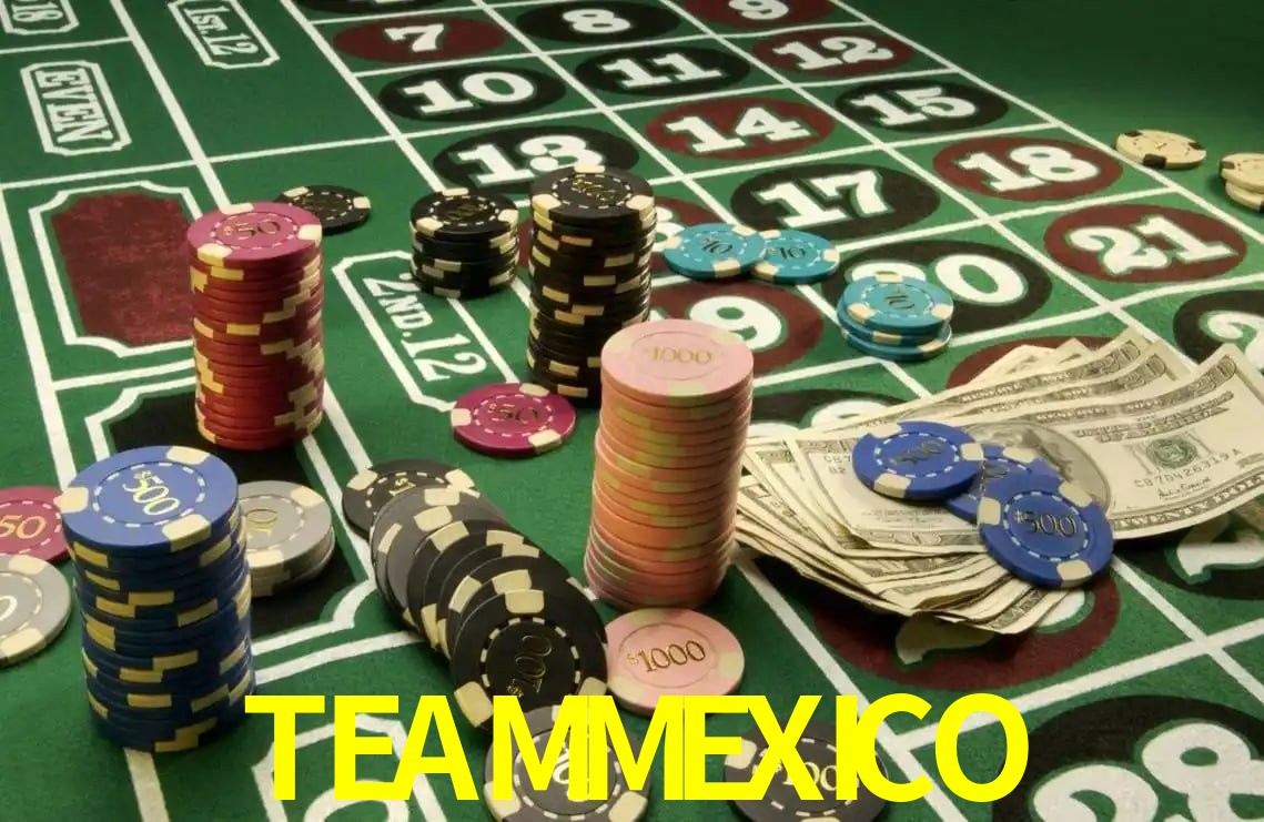 Interfaz de casa de apuestas TEAMMEXICO con mercados de partidos en vivo